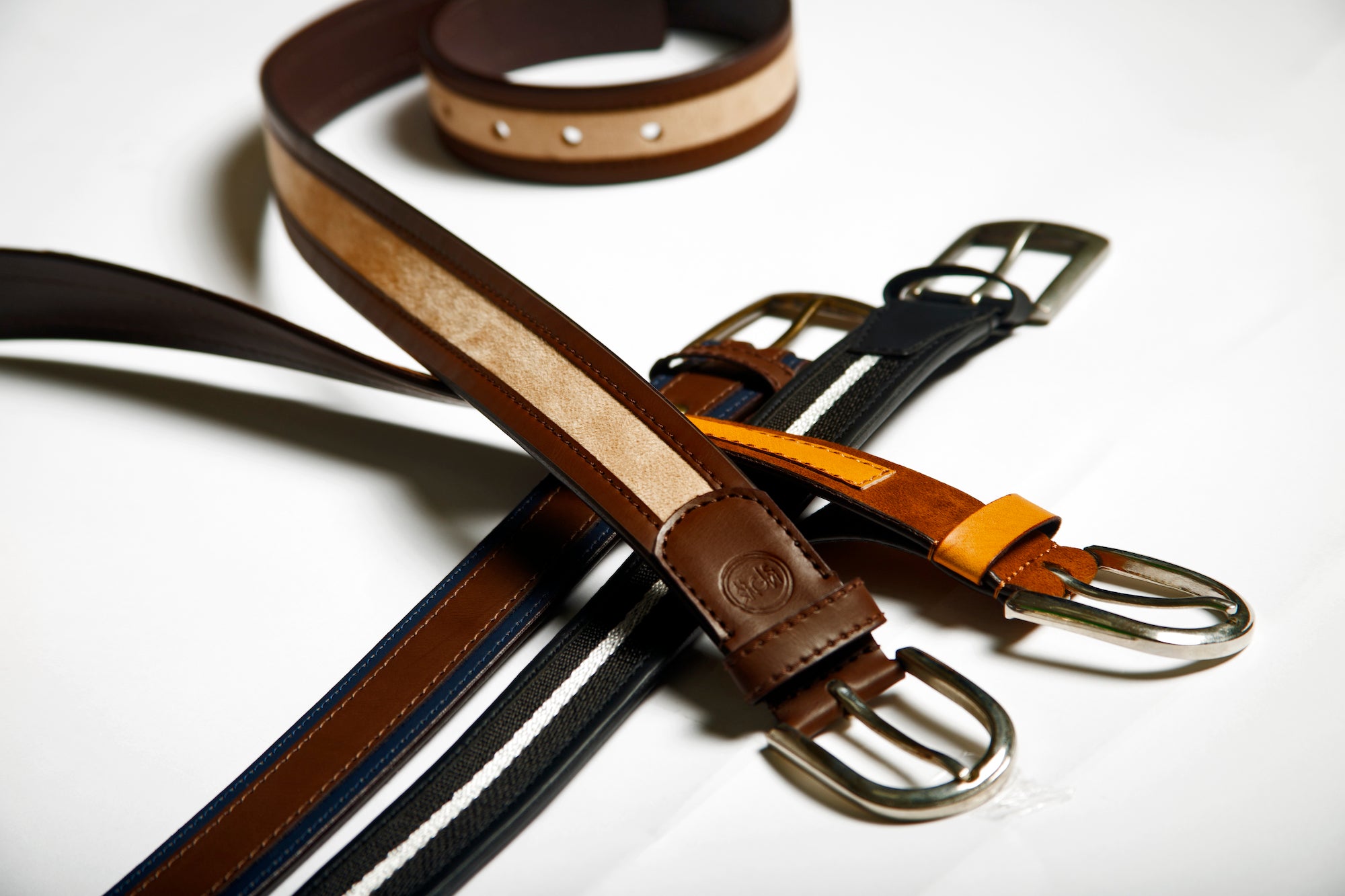 New Brand designer belts men high-quality genuine leather belt man- FunkyTradition Black