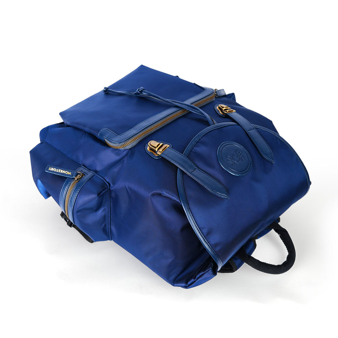 Monkstory Classic Urban Backpack - Midnight Blue