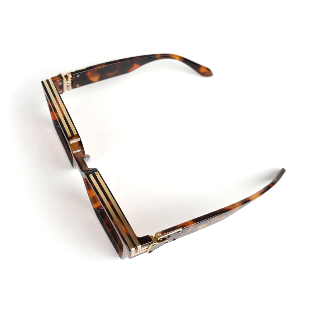 Monkstory Millionaire Unisex Wayfarer Sunglasses - Tortoise