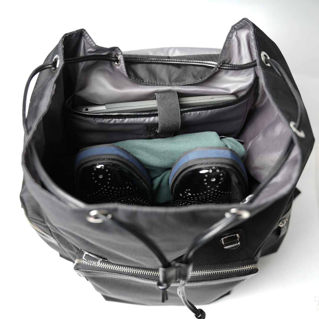 Monkstory Classic Urban Backpack - Black