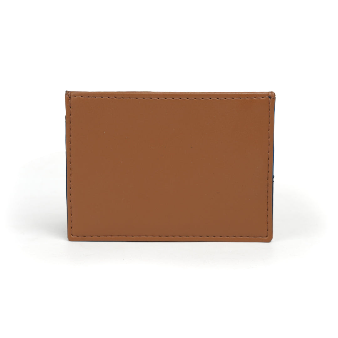 Monkstory Slim Colorblock Card Holder - Blue