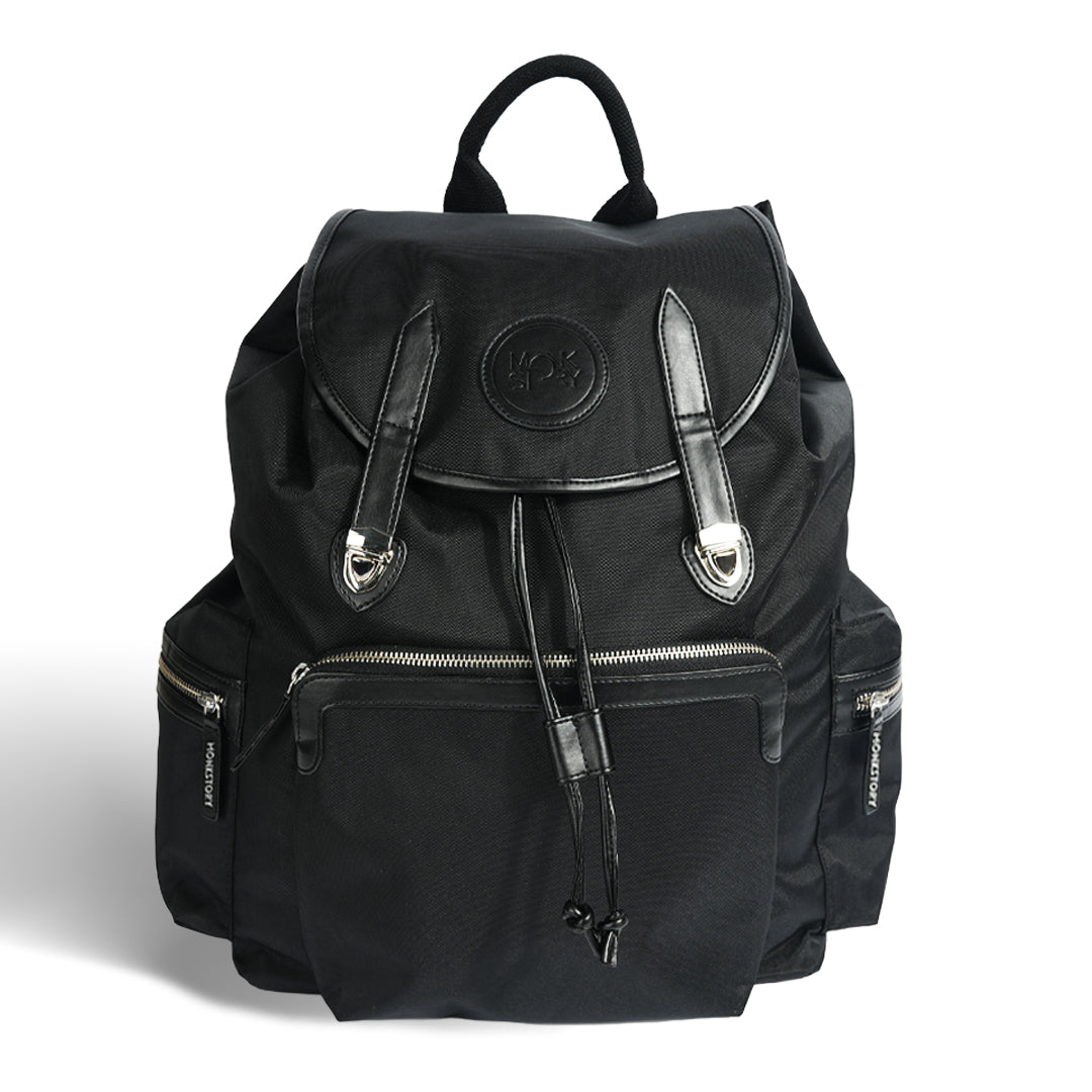 Monkstory Classic Urban Backpack - Black