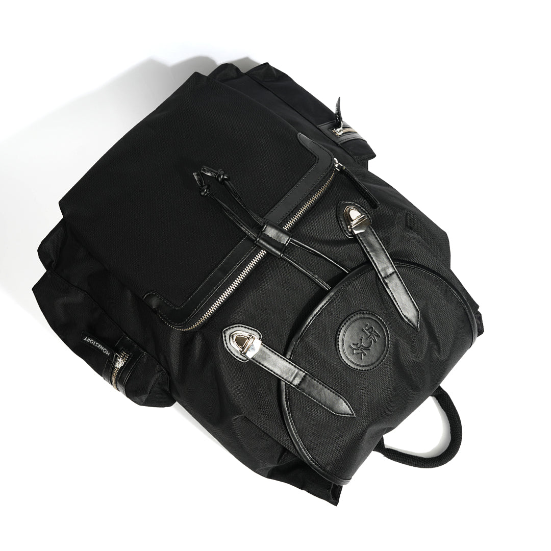Monkstory Classic Urban Backpack - Black