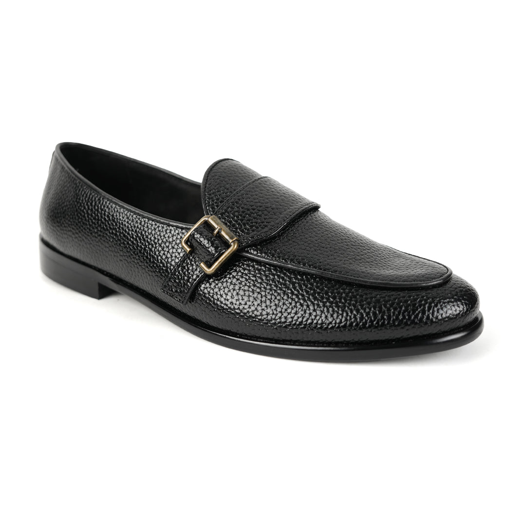 Monkstory Monkstrap Formal Shoes - Black