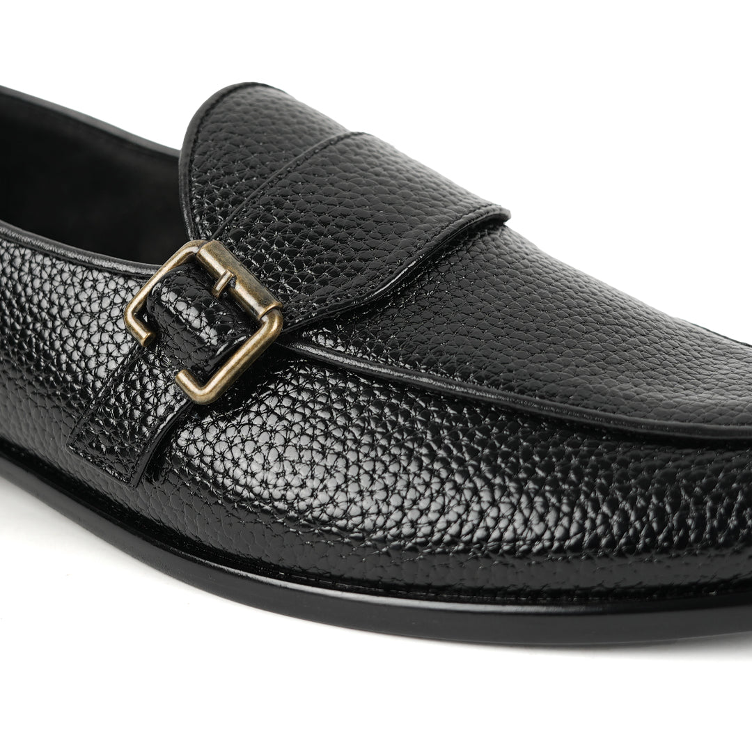 Monkstory Monkstrap Formal Shoes - Black