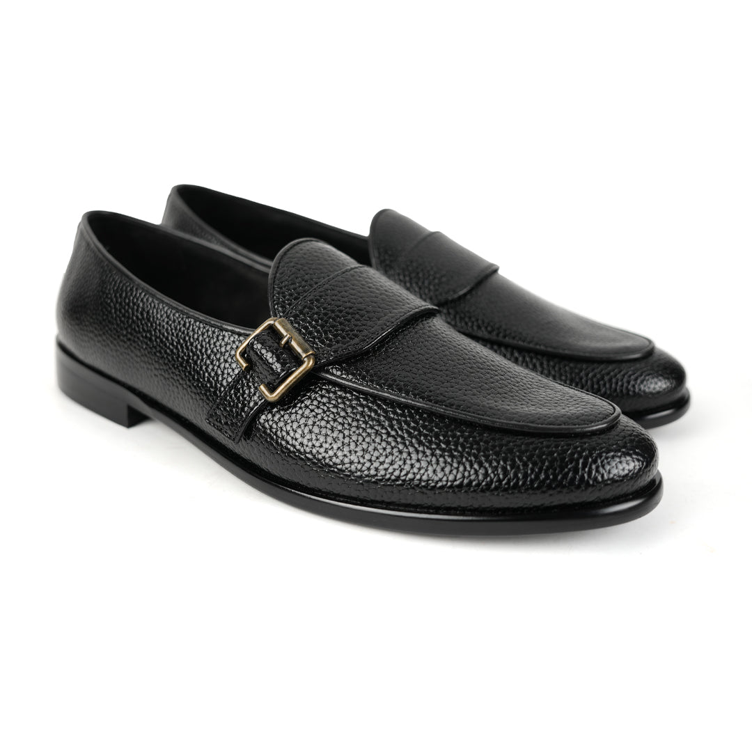 Monkstory Monkstrap Formal Shoes - Black