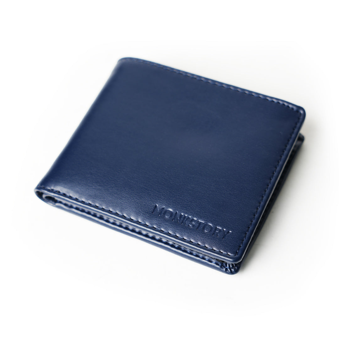 Monkstory Signature Wallet - Blue