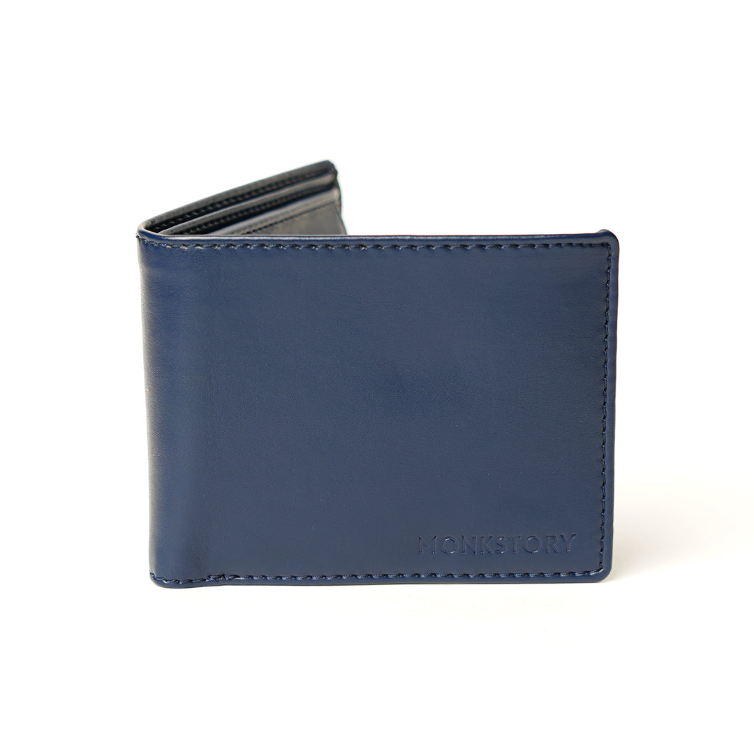 Monkstory Signature Wallet - Blue