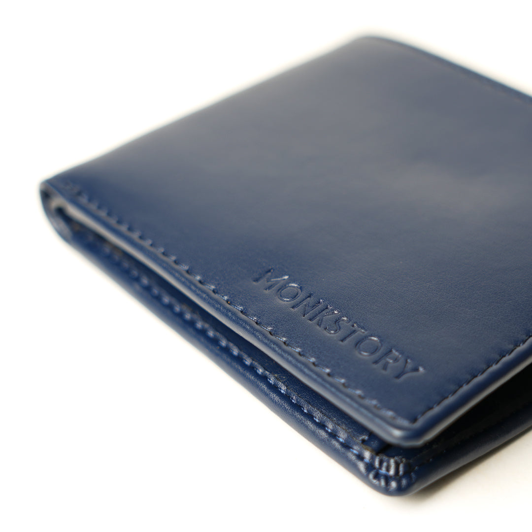 Monkstory Signature Wallet - Blue