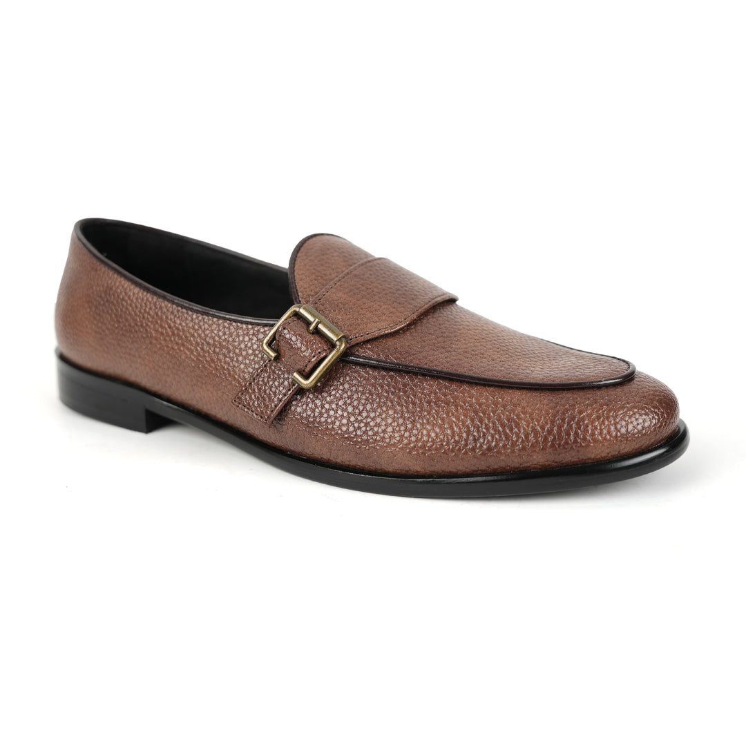 Monkstory Monkstrap Formal Shoes - Brown