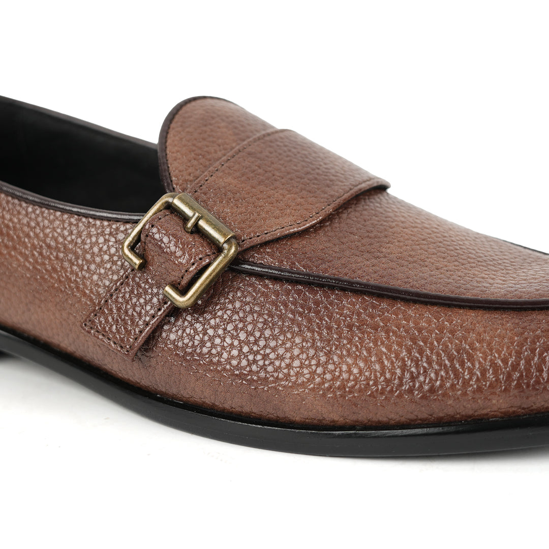 Monkstory Monkstrap Formal Shoes - Brown