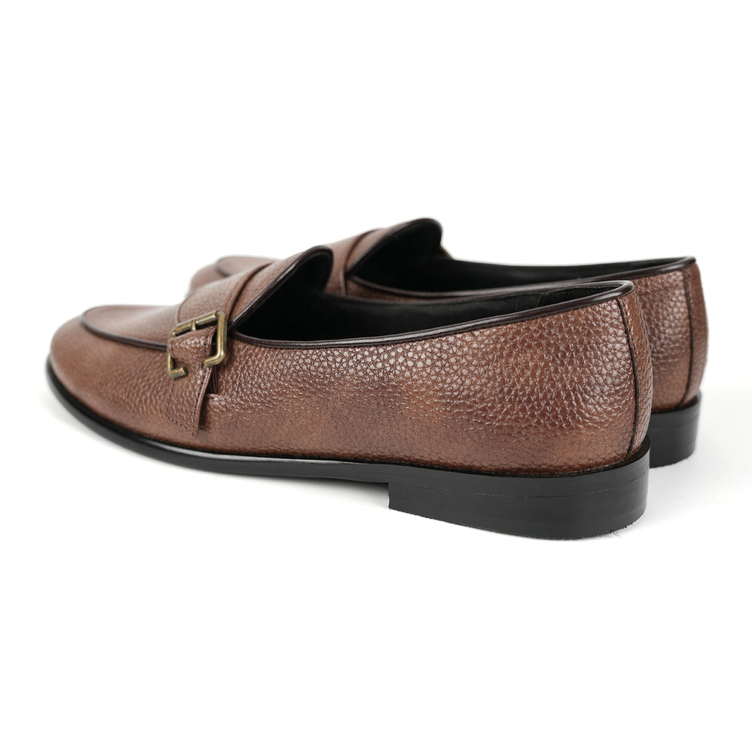 Monkstory Monkstrap Formal Shoes - Brown