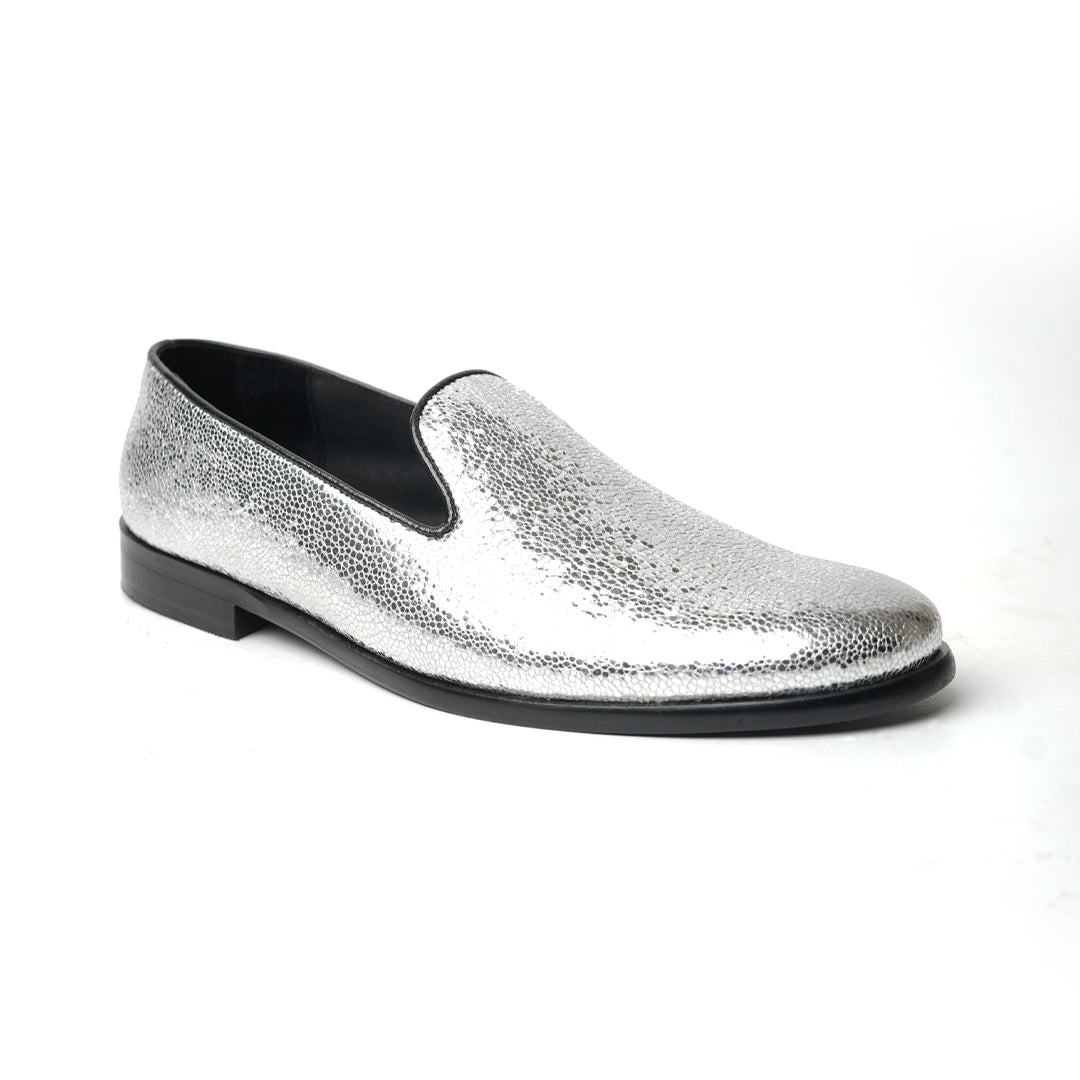 Monkstory Limited Edition Metallic Sheen Slip-On Loafers