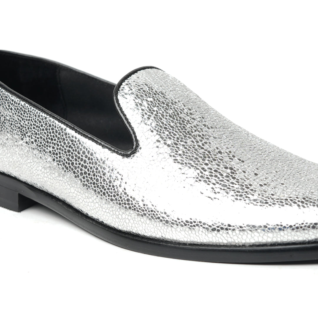 Monkstory Limited Edition Metallic Sheen Slip-On Loafers