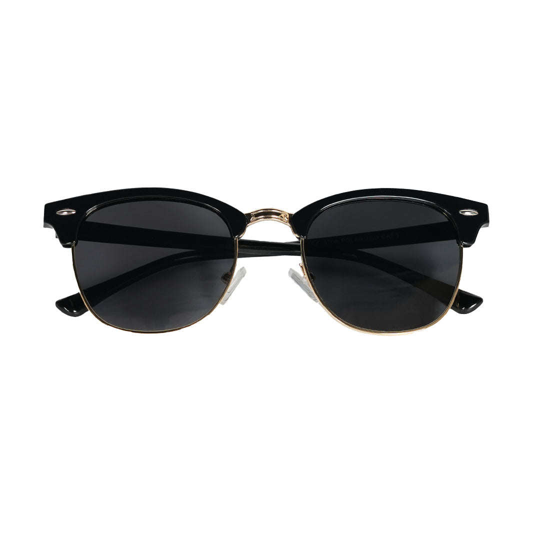 Monkstory Urban Unisex Wayfarer Sunglasses - Black