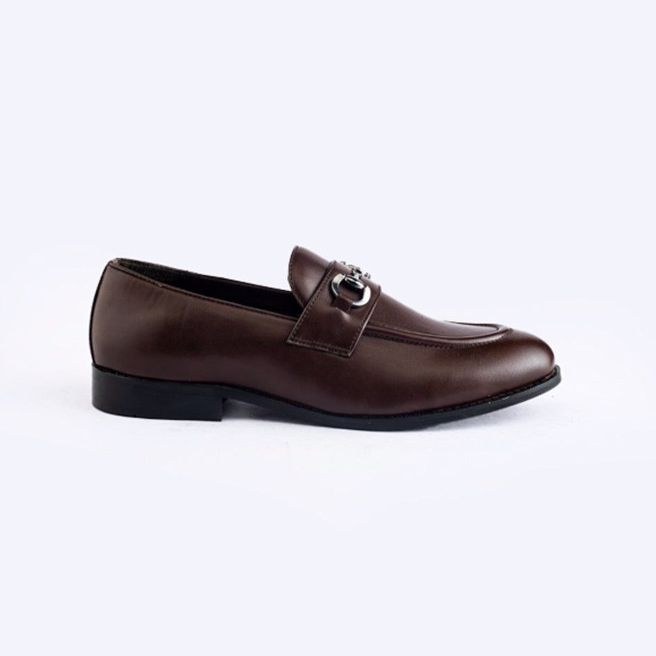 Identity Horsebit Slip-ons - Brown