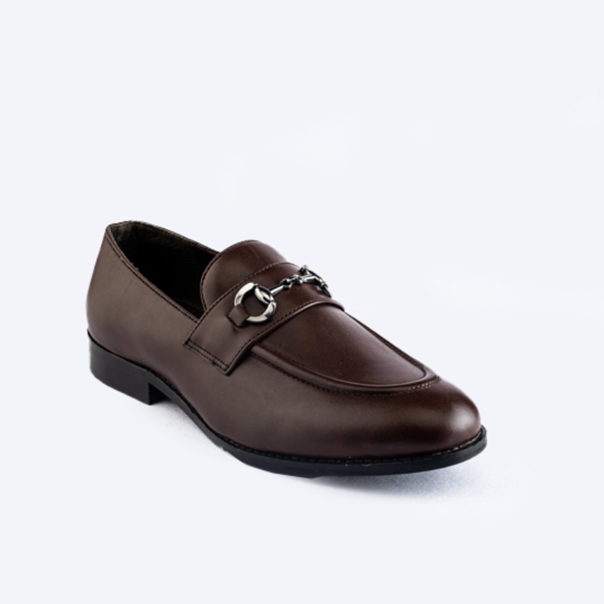 Identity Horsebit Slip-ons - Brown