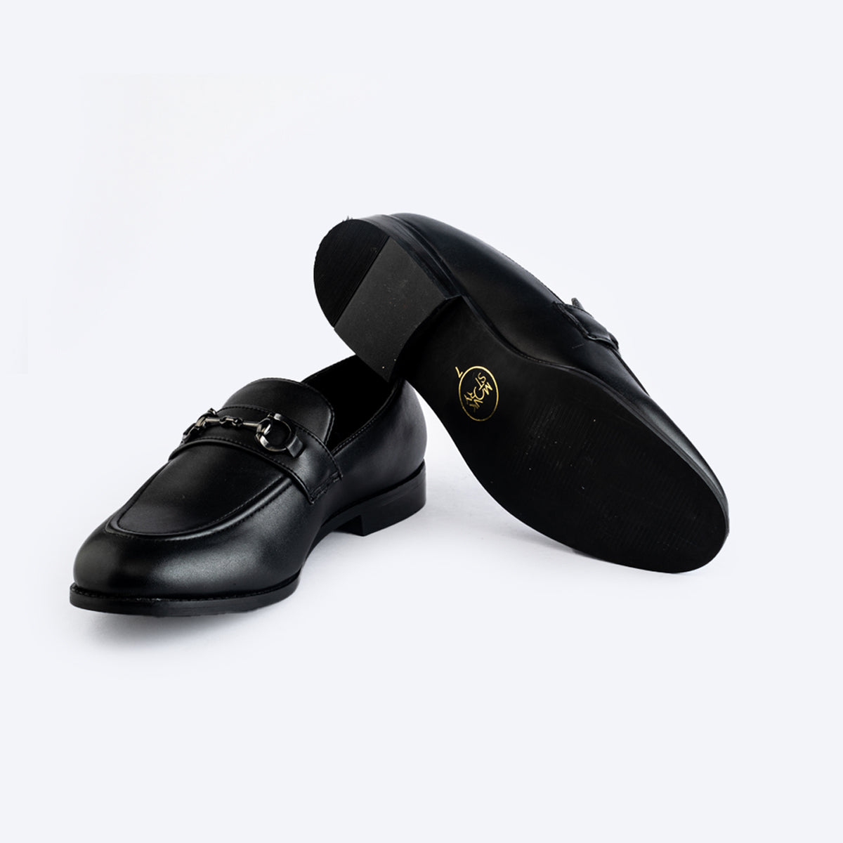 Identity Horsebit Slip-ons - Black