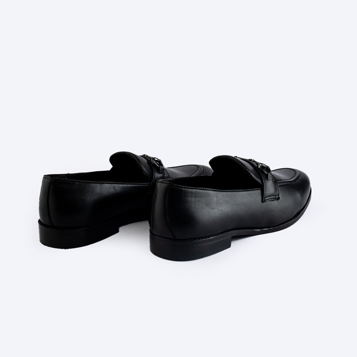 Identity Horsebit Slip-ons - Black