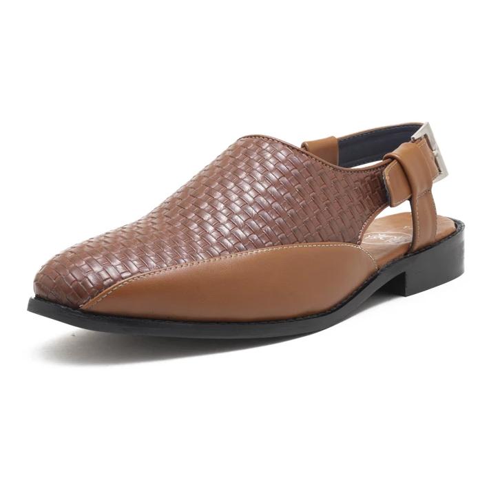 Avola Braided Sandals - Tan