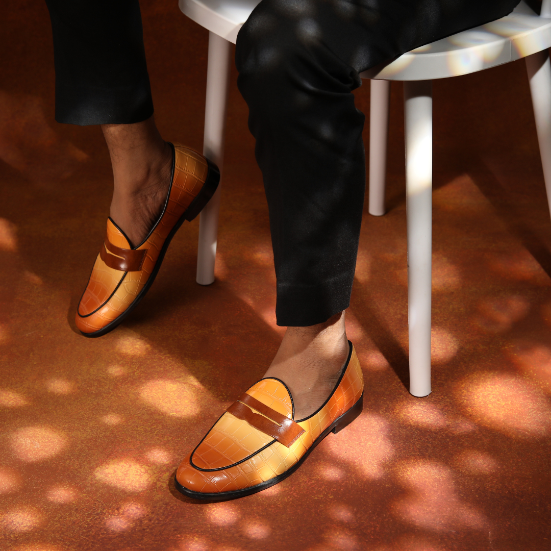 Magnificos Faded Slip Ons - Tan/Brown