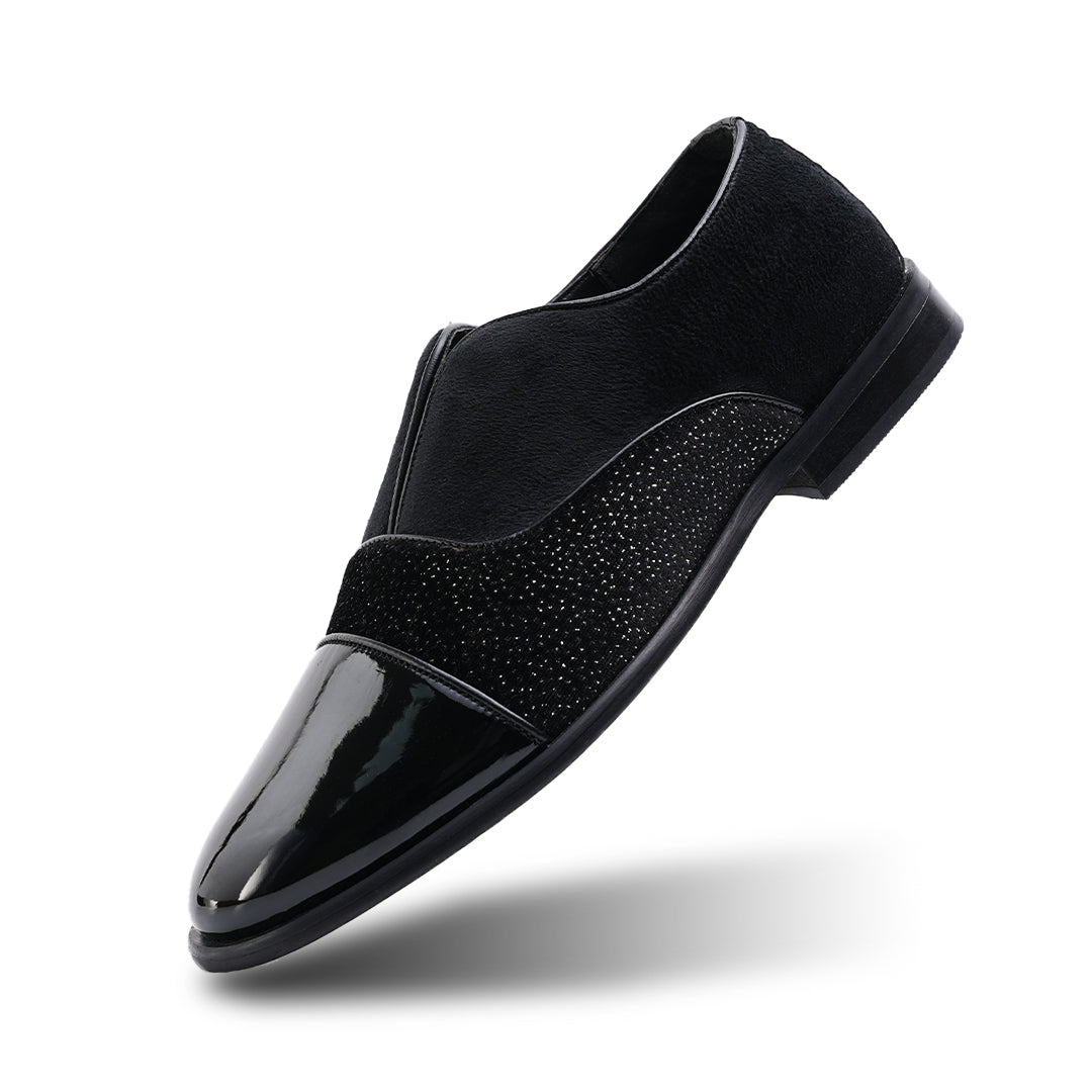 Monkstory Starlit Slip-Ons - Black