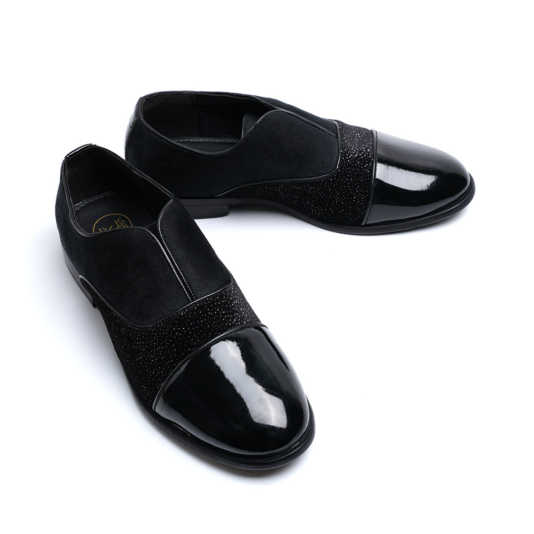 Monkstory Starlit Slip-Ons - Black