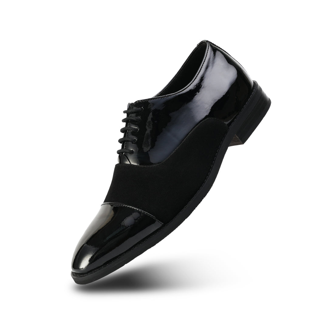 Monkstory Luxury Tuxedo Lace-ups - Black