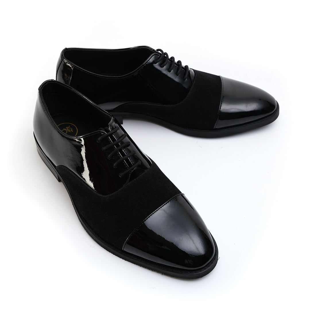 Monkstory Luxury Tuxedo Lace-ups - Black