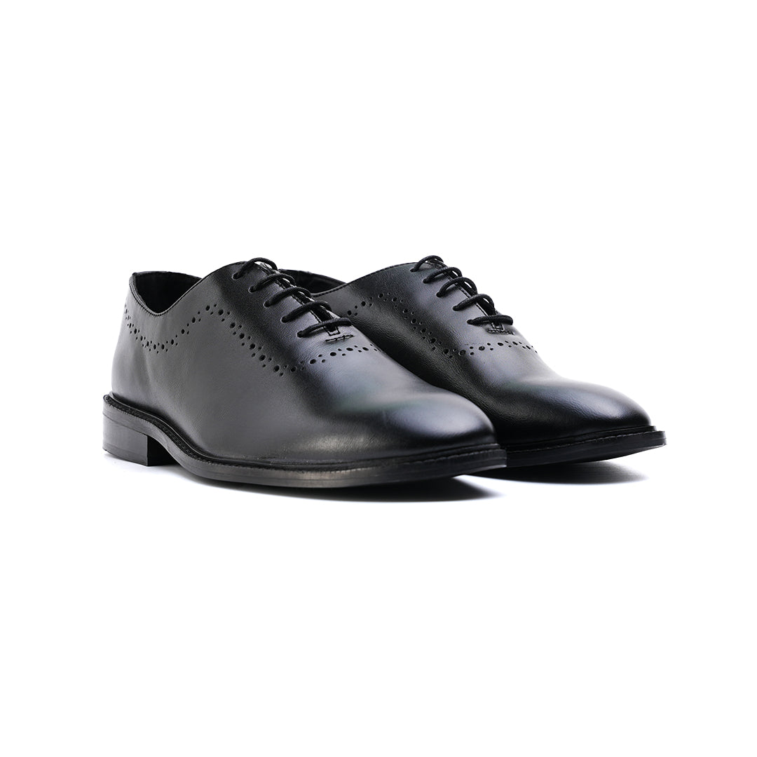 Monkstory Classic Oxford Lace-ups - Matte Black