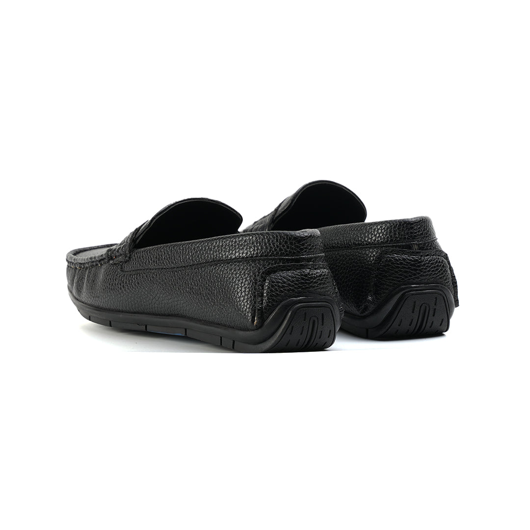 Monkstory Flexi Classic Driving Shoes - Black