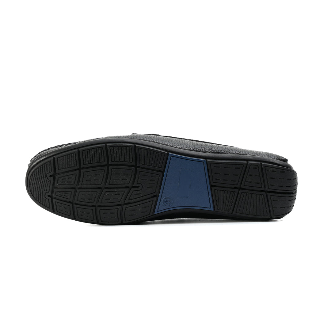 Monkstory Flexi Classic Driving Shoes - Black