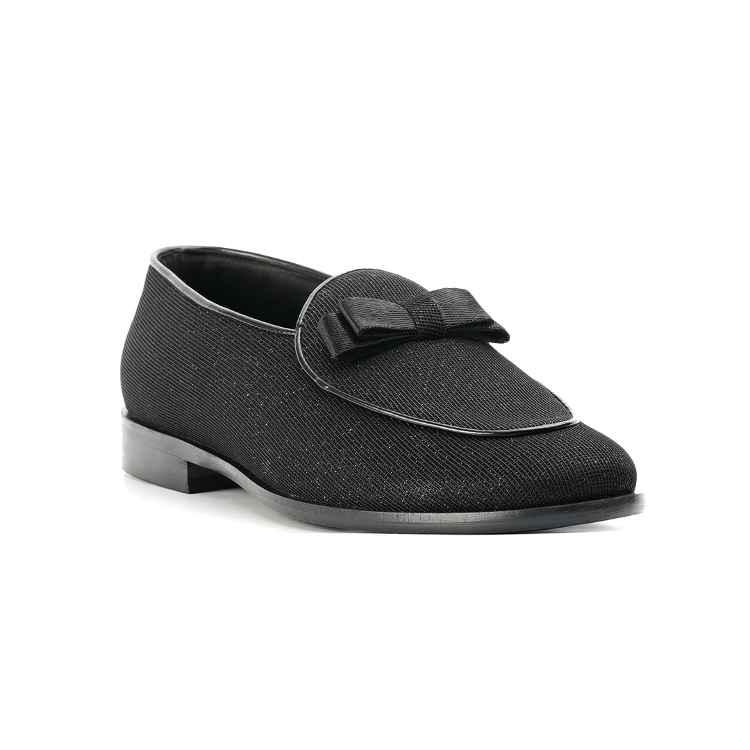 Monkstory Sparkling Belgian Slip-Ons - Black