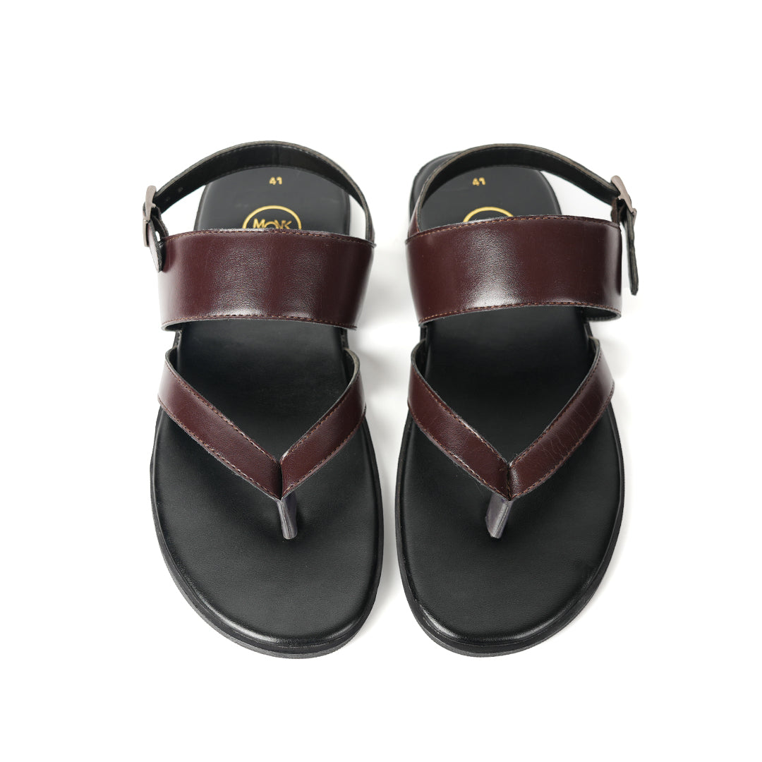 Men's flip flops with back strap online