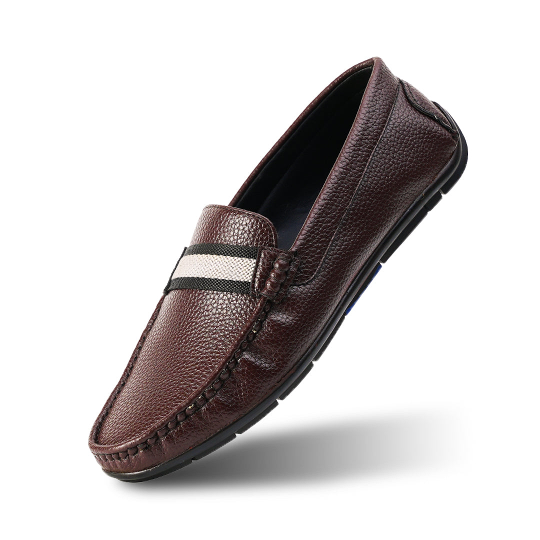 Monkstory Flexi Classic Driving Shoes - Brown