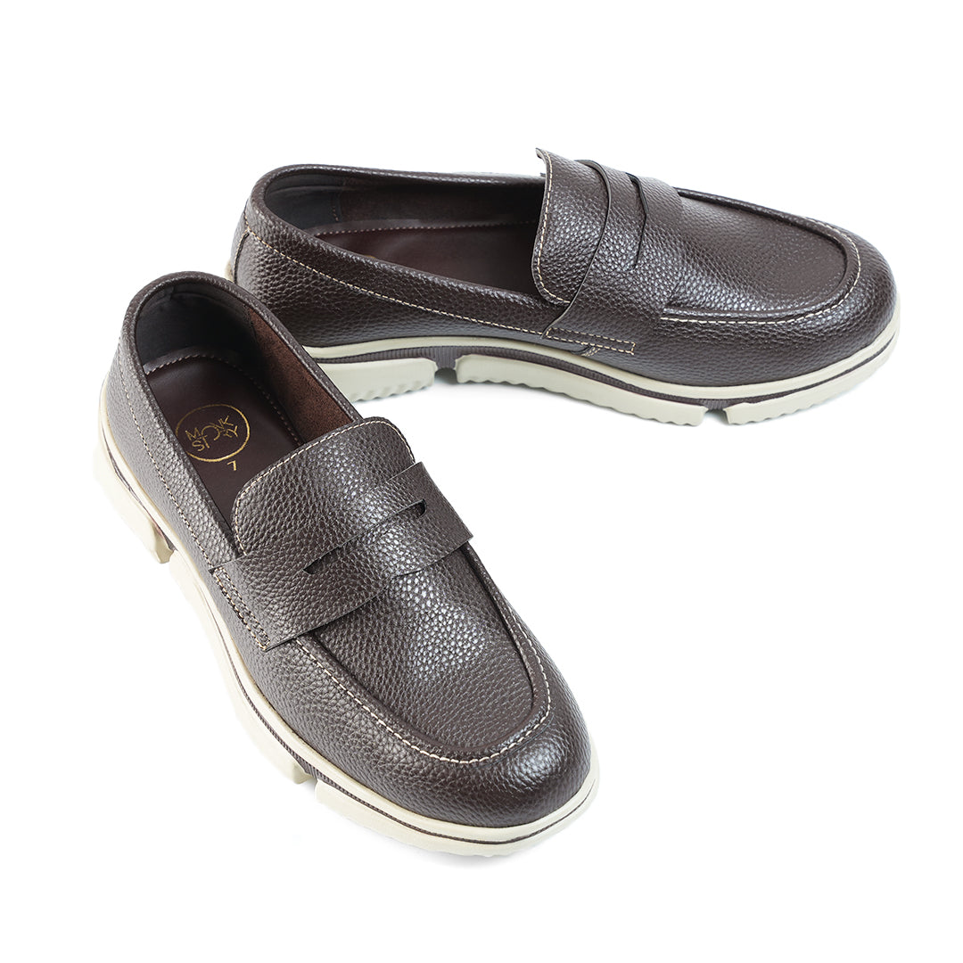 Monkstory Gravity Lift Ultra-Comfort Slip-On Sneakers - Brown