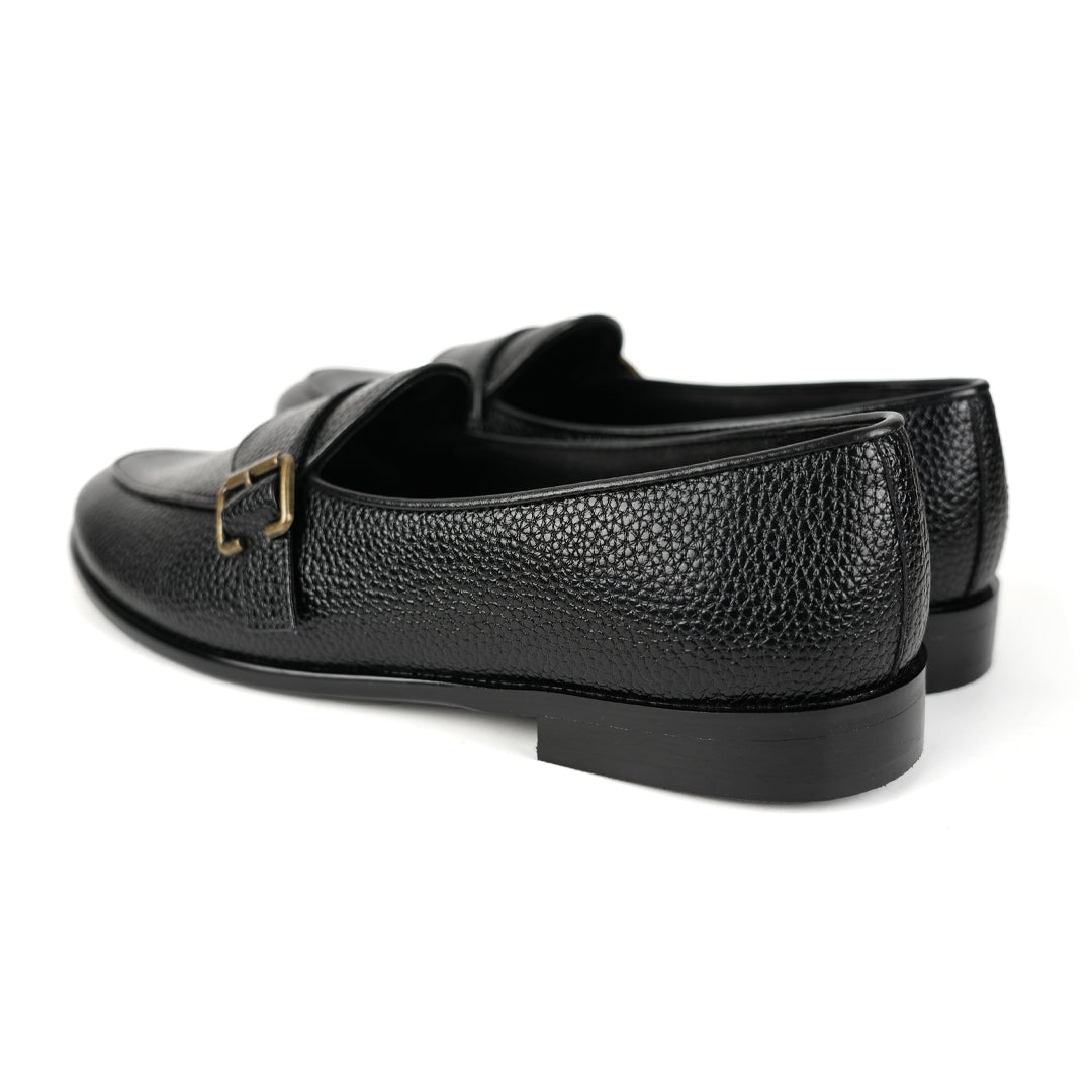 Monkstory Monkstrap Formal Shoes - Black