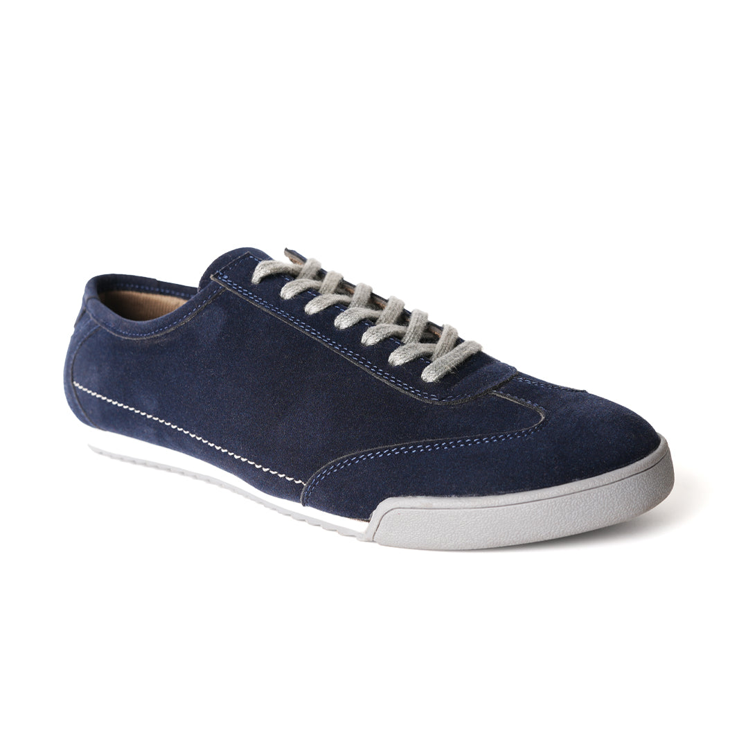 Monkstory Sleek Suede Sneakers  - Blue