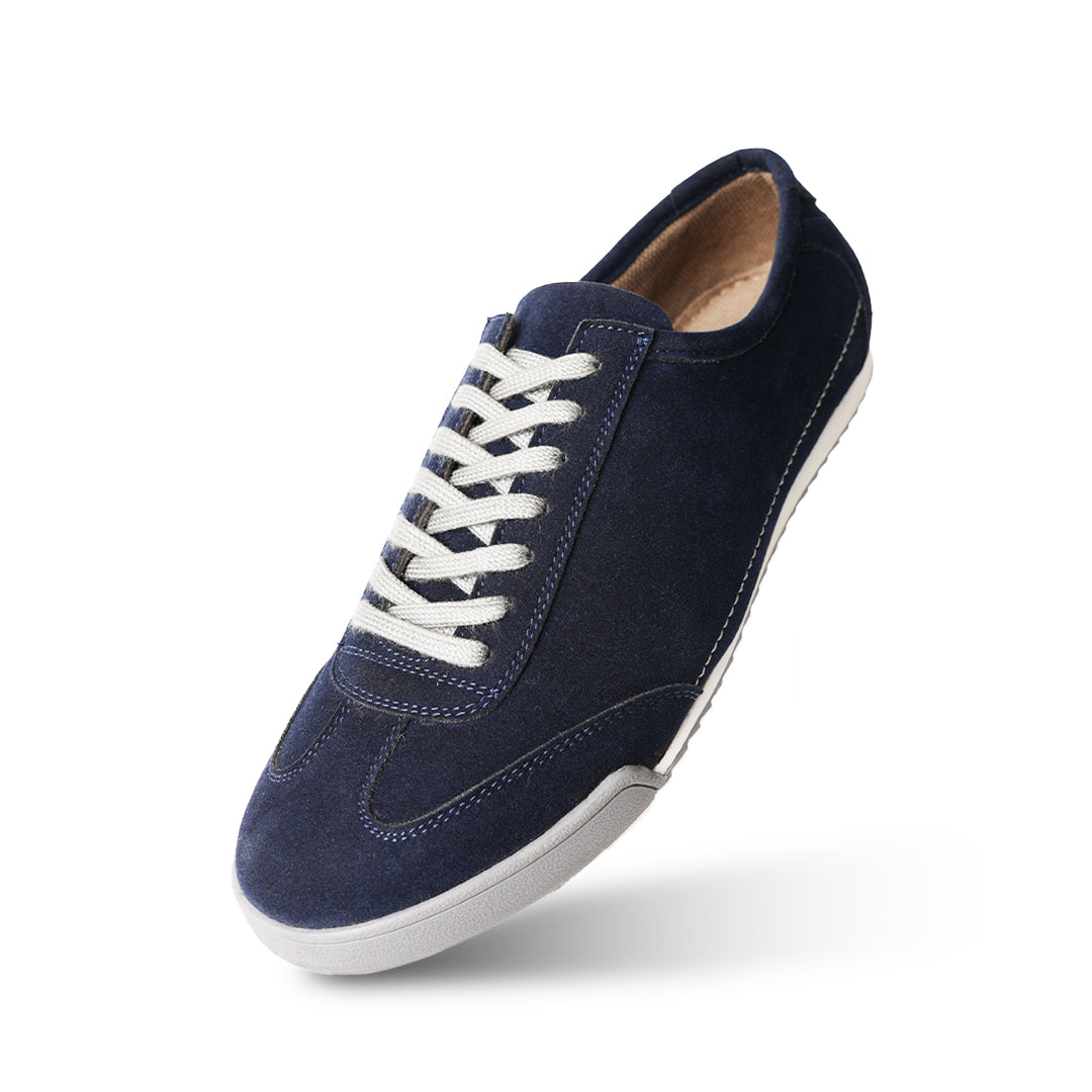 Monkstory Sleek Suede Sneakers  - Blue