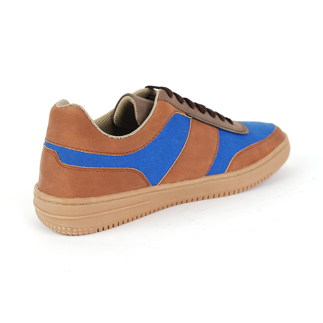 Monkstory Urban Street Sneakers - Blue/Brown