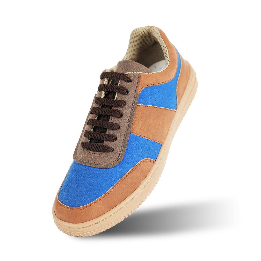 Monkstory Urban Street Sneakers - Blue/Brown