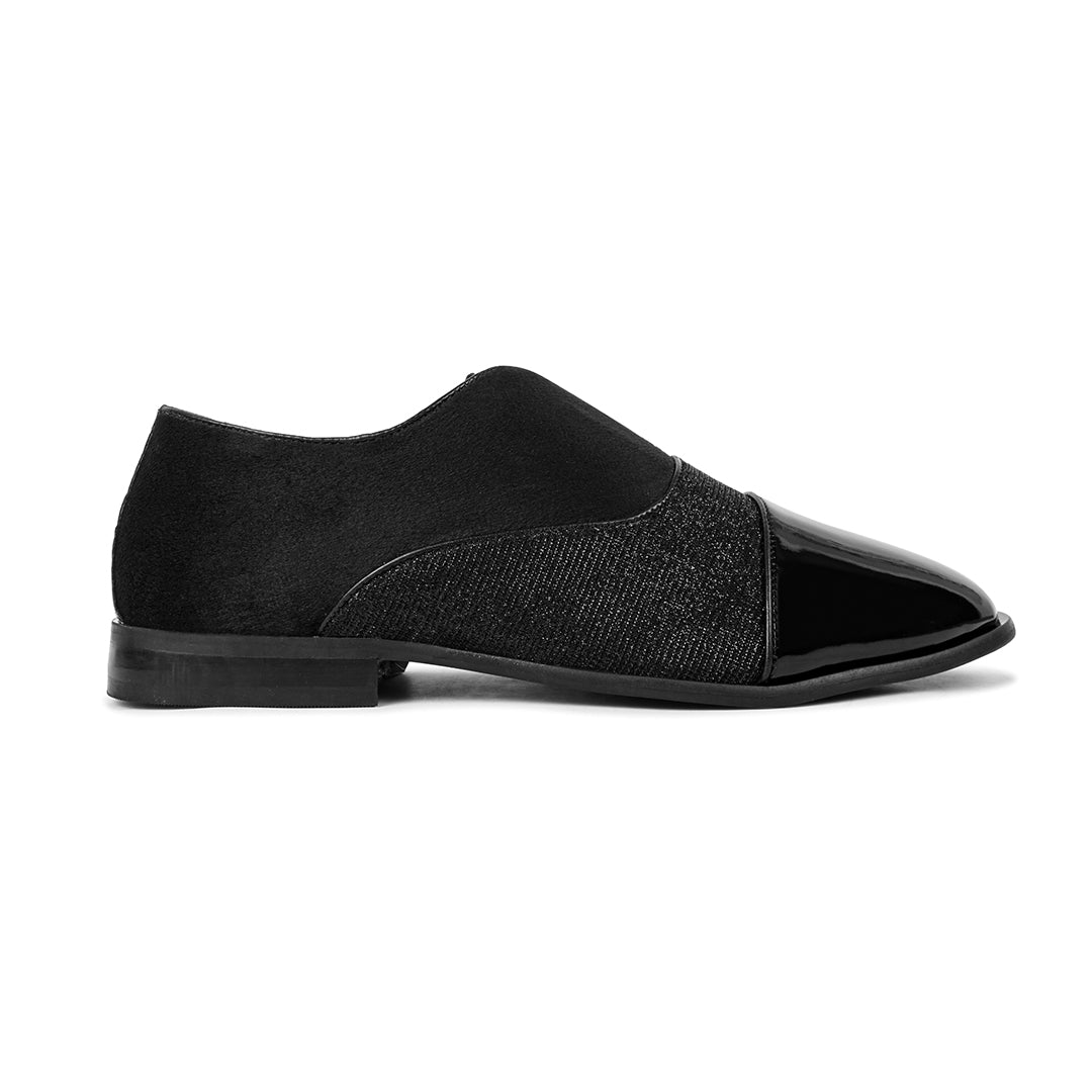 Monkstory Starlit Slip-Ons - Black