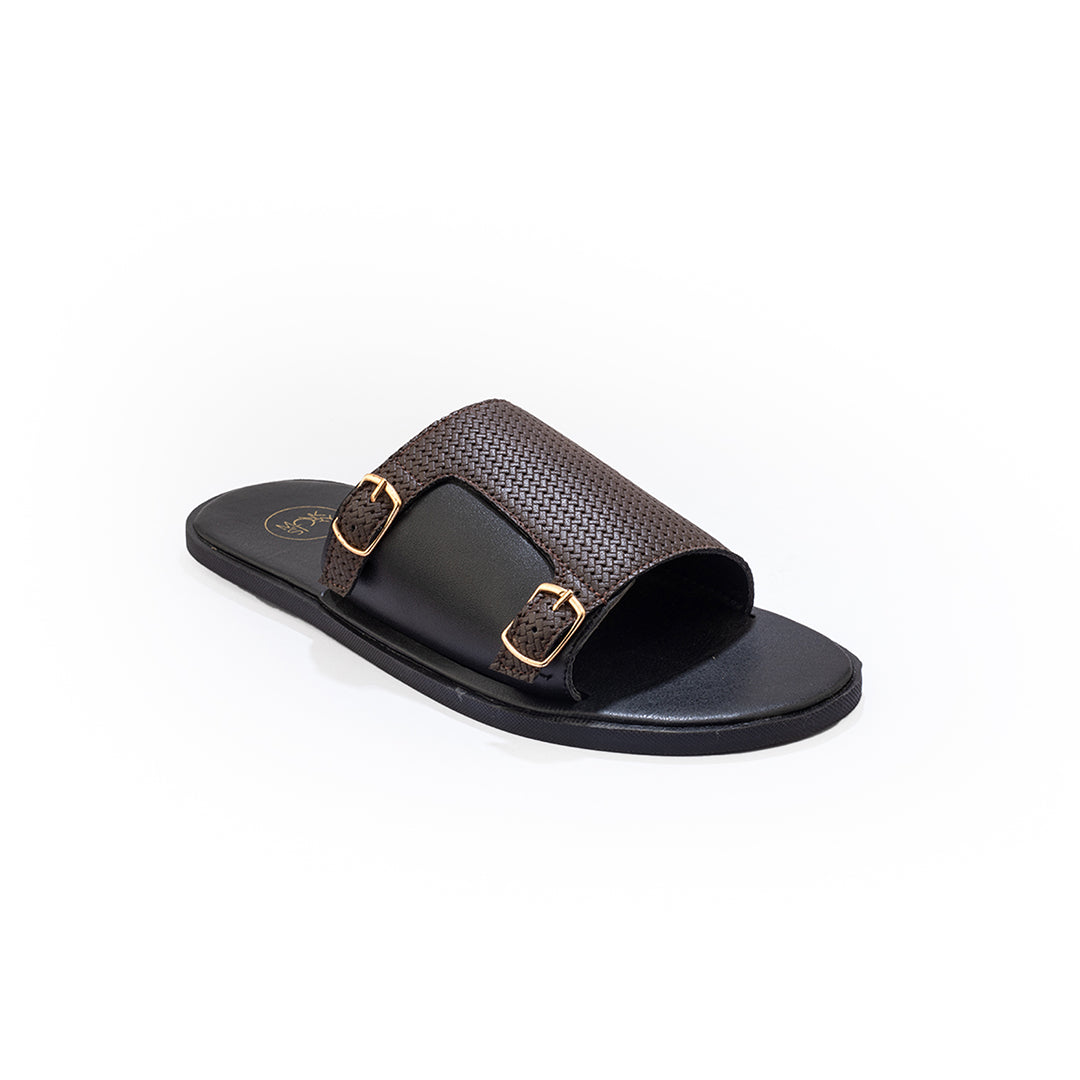 T Rad Double Monk Strap Sandals Black brown