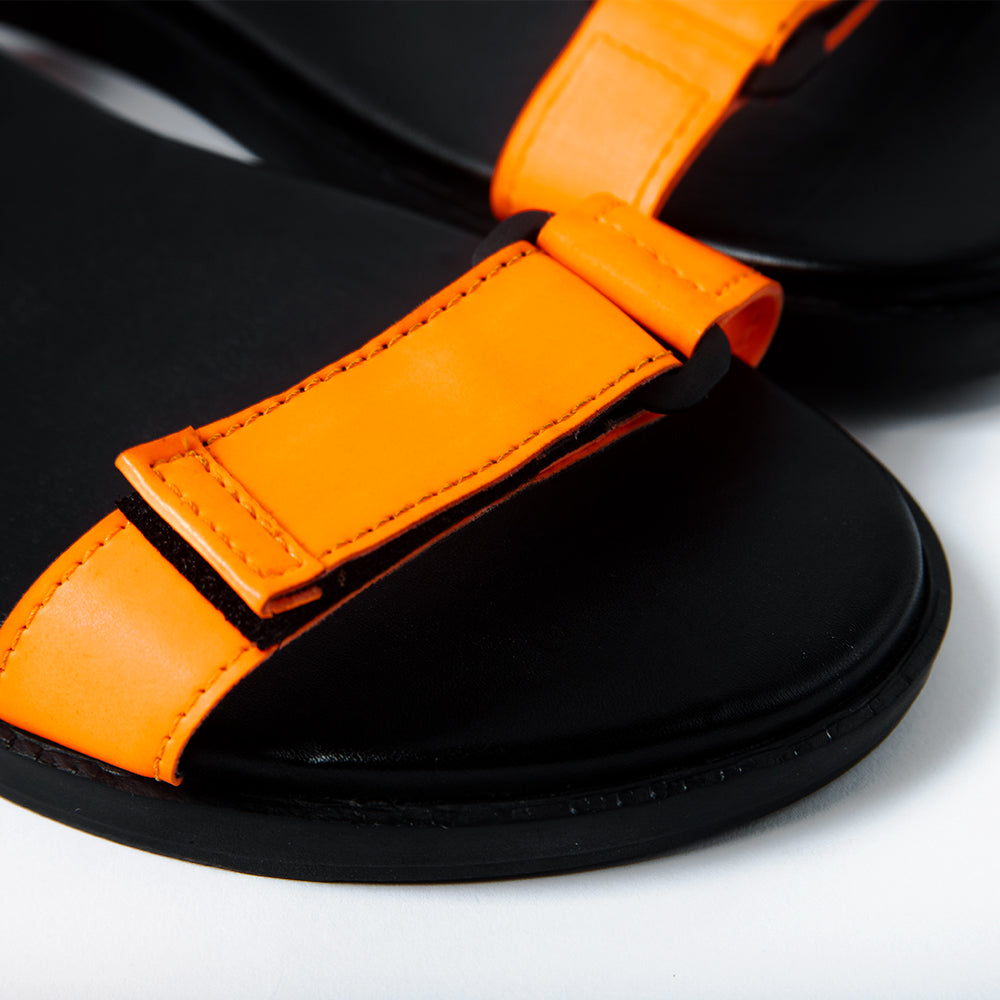 Lakhani Touch Tps 1037 Dark Grey,Orange Size 9 Men Sandal in Delhi at best  price by Chawla Shoe Company - Justdial