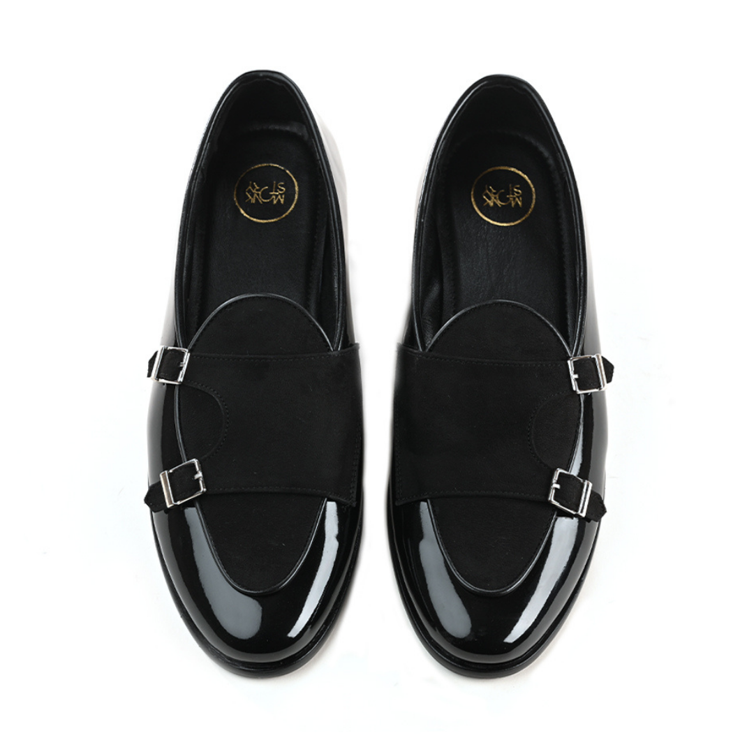 Double 2025 monk loafers