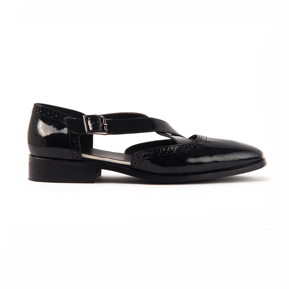 Classic Peshawari Sandals - Black